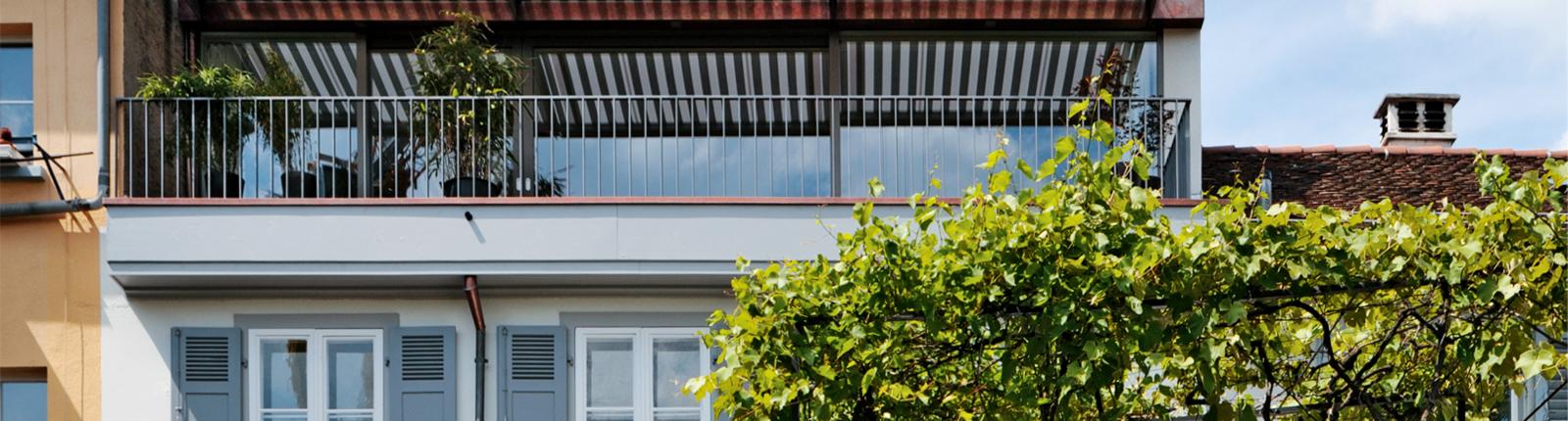 Ruhige Nische im Alltagstrubel der Stadt