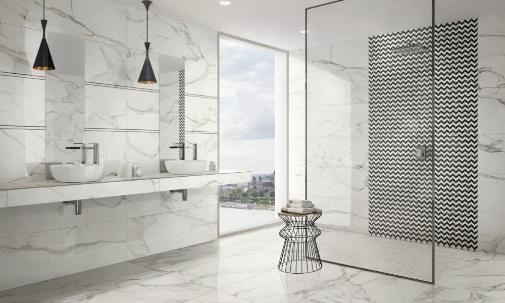 Naturstein im Badezimmer