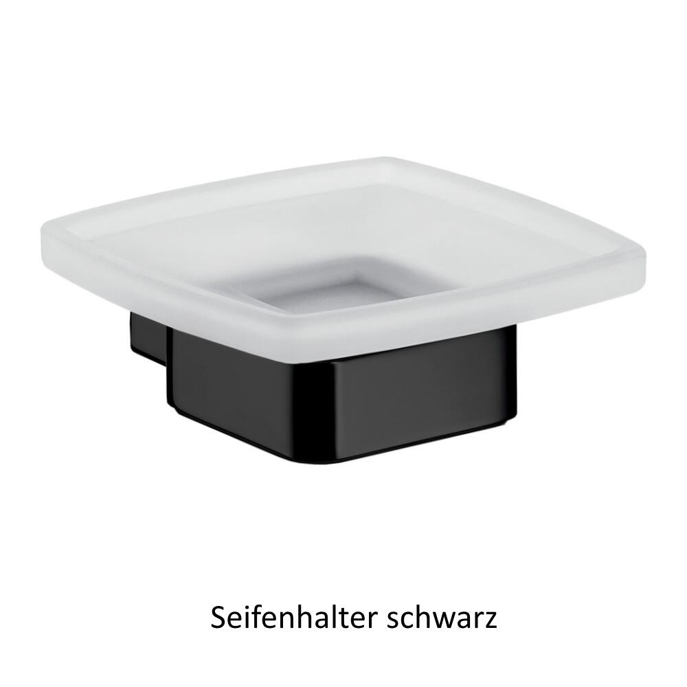  Seifenhalter schwarz Freisteller